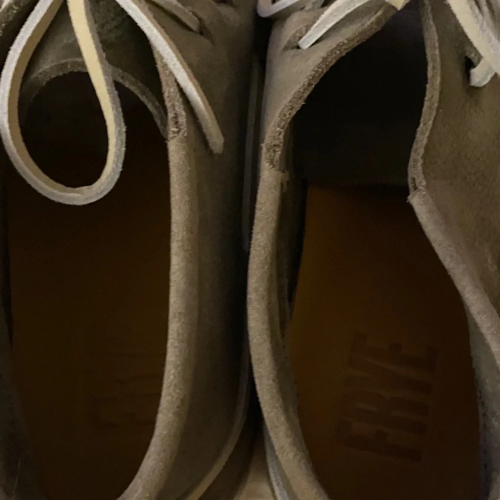 NEW FRYE Sylvan Chukka Men's Casual Leather Shoes - Olive